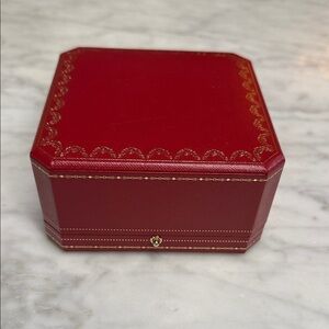 Cartier Red Bracelet Jewelry Box
